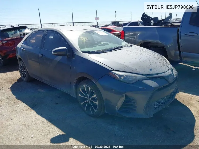 5YFBURHE5JP798696 2018 Toyota Corolla L/Le/Xle/Se/Xse