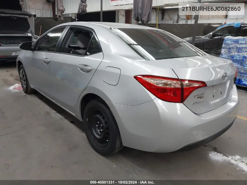 2T1BURHE6JC082860 2018 Toyota Corolla L/Le/Xle/Se/Xse