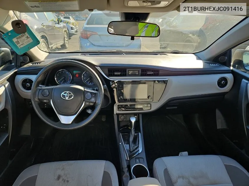 2T1BURHEXJC091416 2018 Toyota Corolla L/Le/Xle/Se/Xse