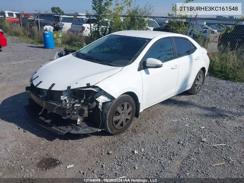 2T1BURHE3KC161548 2019 Toyota Corolla Se