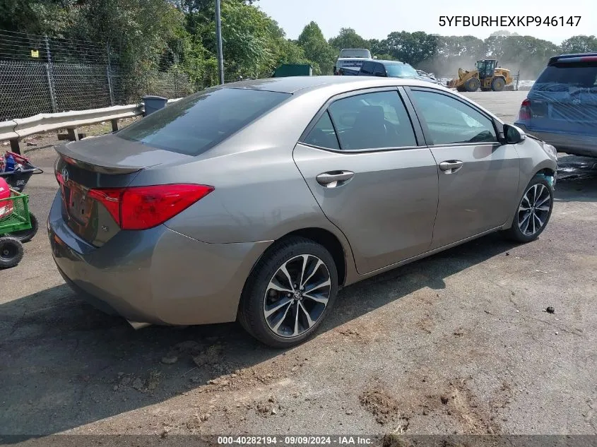 5YFBURHEXKP946147 2019 Toyota Corolla Se