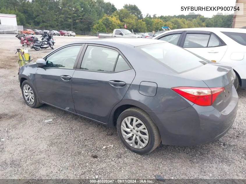 5YFBURHEXKP900754 2019 Toyota Corolla L/Le/Xle/Se/Xse