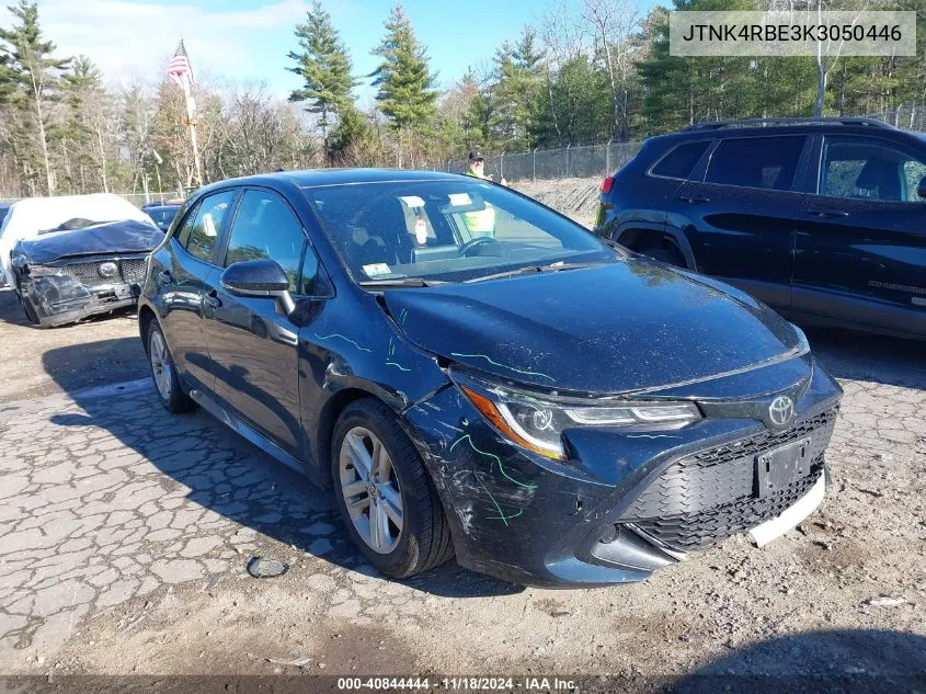 2019 Toyota Corolla Se VIN: JTNK4RBE3K3050446 Lot: 40844444