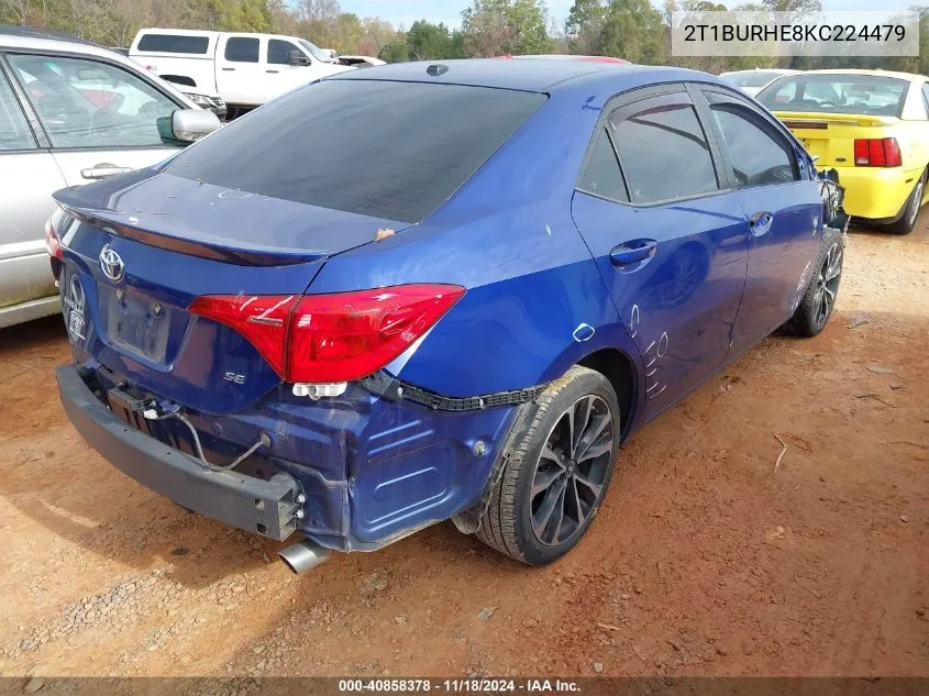 2019 Toyota Corolla L/Le/Xle/Se/Xse VIN: 2T1BURHE8KC224479 Lot: 40858378