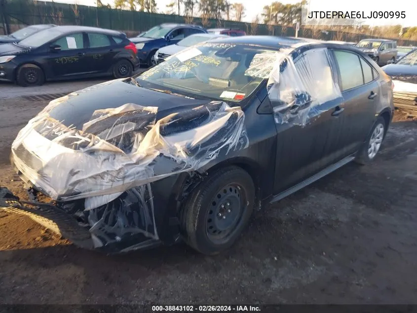 JTDEPRAE6LJ090995 2020 Toyota Corolla Le