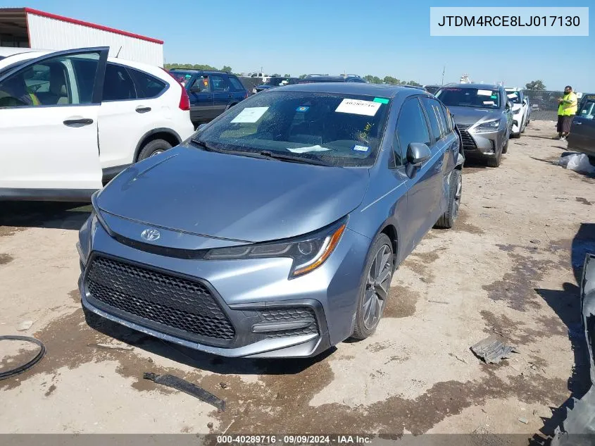 2020 Toyota Corolla Se 6Mt VIN: JTDM4RCE8LJ017130 Lot: 40289716