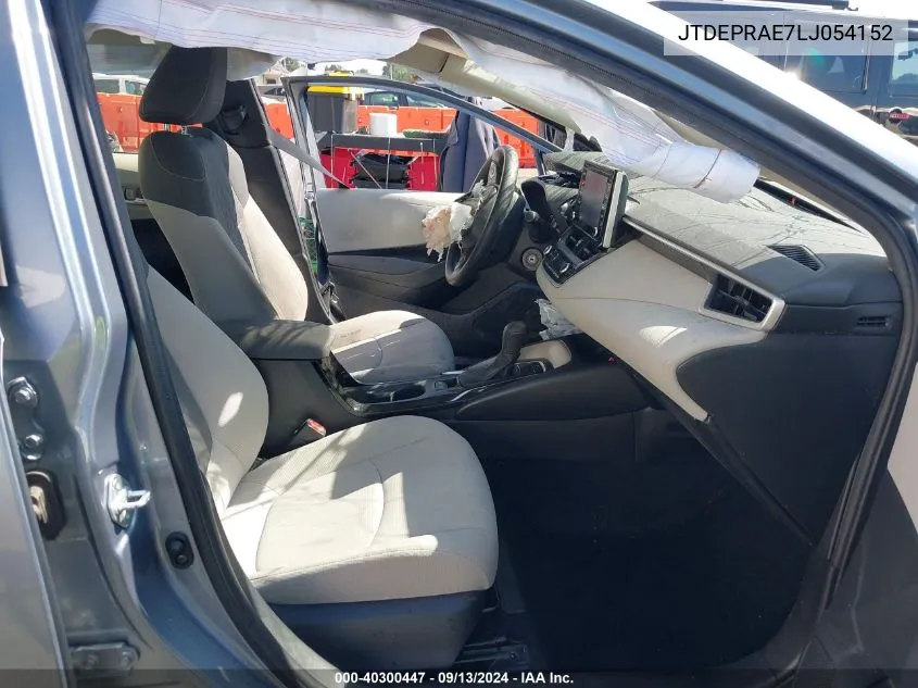 2020 Toyota Corolla Le VIN: JTDEPRAE7LJ054152 Lot: 40300447