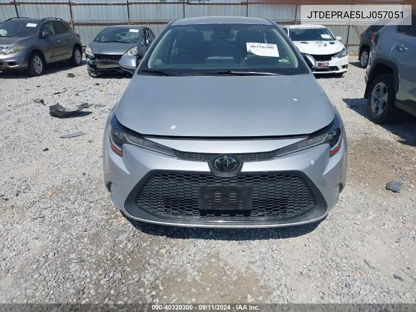 2020 Toyota Corolla Le VIN: JTDEPRAE5LJ057051 Lot: 40320300