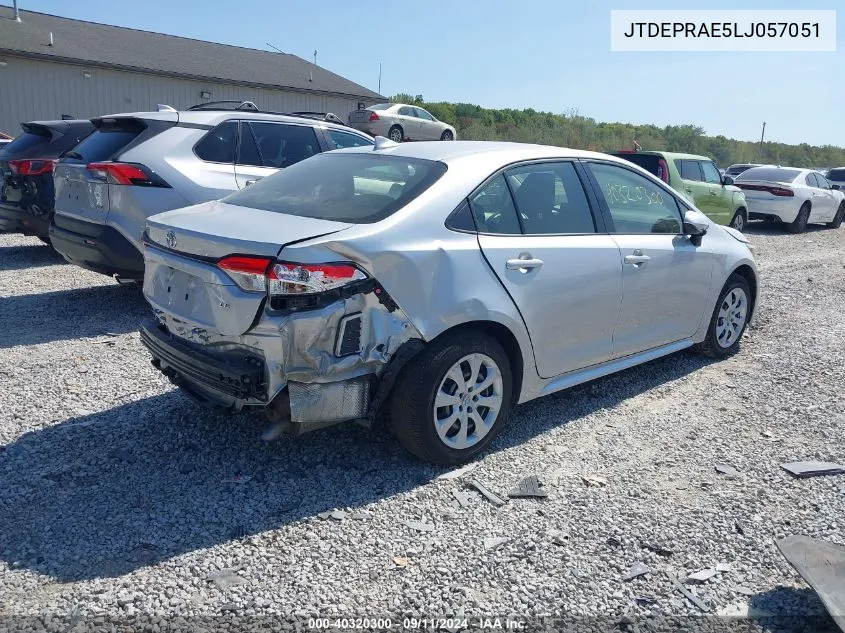 2020 Toyota Corolla Le VIN: JTDEPRAE5LJ057051 Lot: 40320300