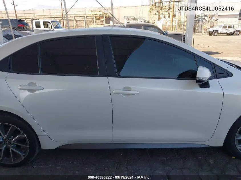 JTDS4RCE4LJ052416 2020 Toyota Corolla Se