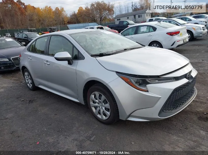 2020 Toyota Corolla Le VIN: JTDEPRAE9LJ050779 Lot: 40709071