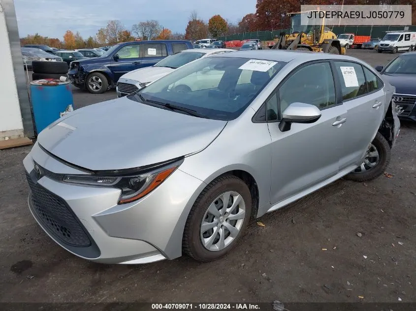 2020 Toyota Corolla Le VIN: JTDEPRAE9LJ050779 Lot: 40709071