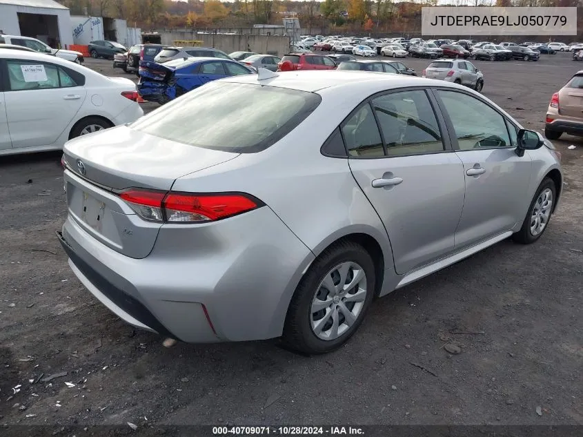 2020 Toyota Corolla Le VIN: JTDEPRAE9LJ050779 Lot: 40709071