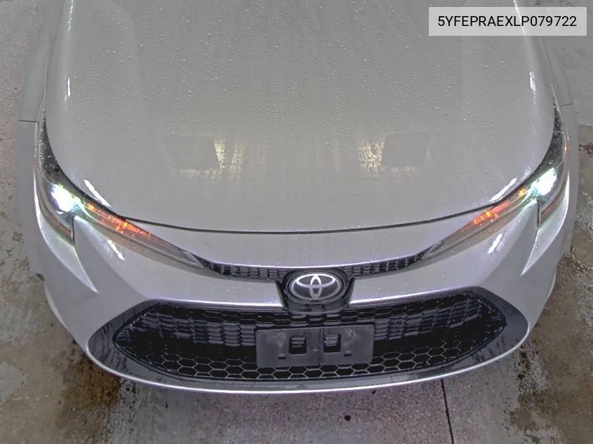 2020 Toyota Corolla Le VIN: 5YFEPRAEXLP079722 Lot: 40815095