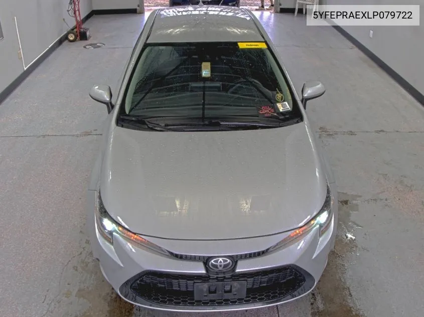 2020 Toyota Corolla Le VIN: 5YFEPRAEXLP079722 Lot: 40815095