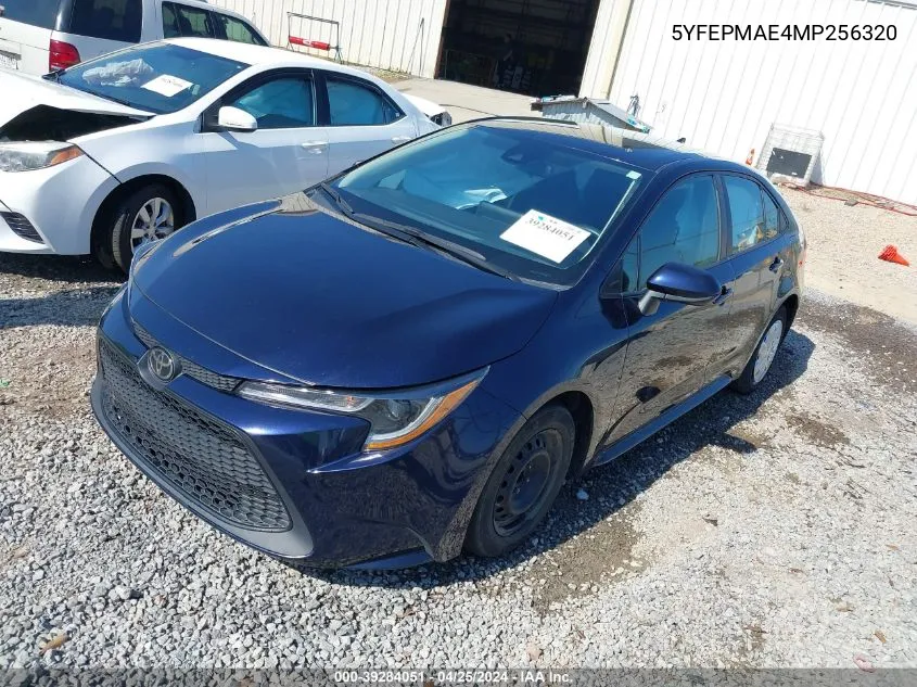 5YFEPMAE4MP256320 2021 Toyota Corolla Le