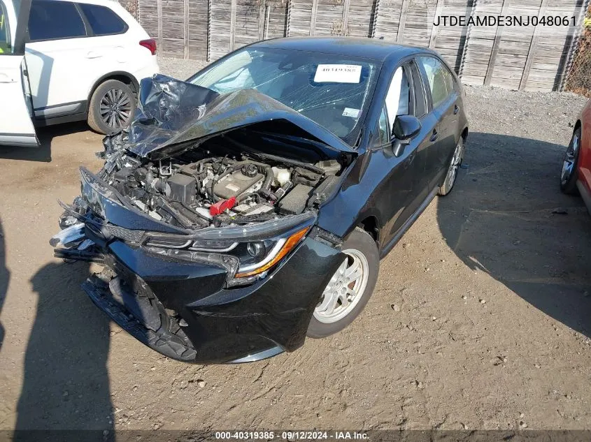 JTDEAMDE3NJ048061 2022 Toyota Corolla Hybrid Le