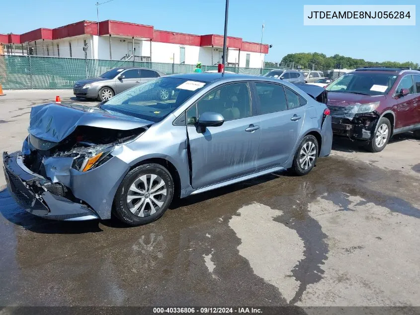 JTDEAMDE8NJ056284 2022 Toyota Corolla Hybrid Le