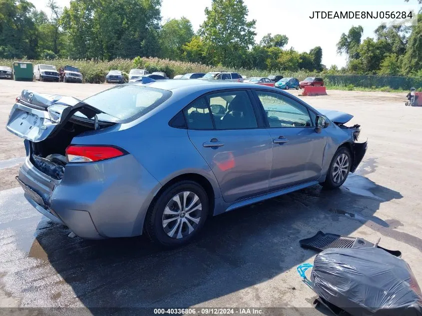 JTDEAMDE8NJ056284 2022 Toyota Corolla Hybrid Le