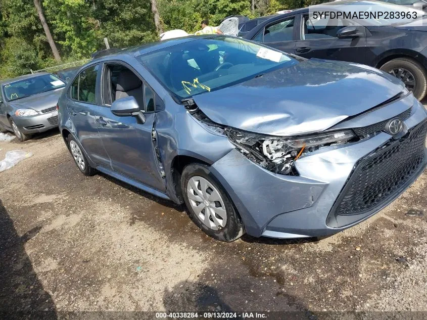 5YFDPMAE9NP283963 2022 Toyota Corolla L