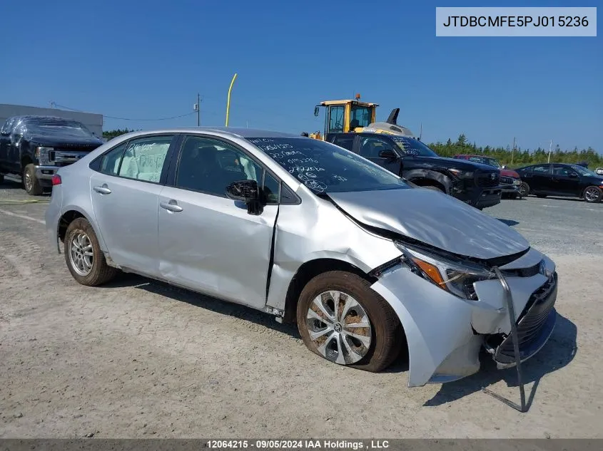 2023 Toyota Corolla Le/Se/Xle VIN: JTDBCMFE5PJ015236 Lot: 12064215