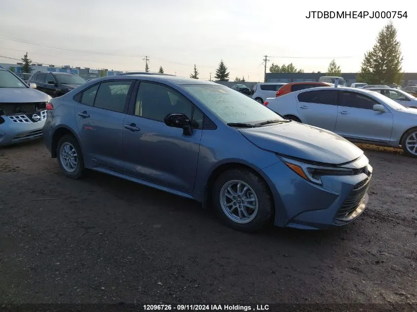 JTDBDMHE4PJ000754 2023 Toyota Corolla Hybrid Le