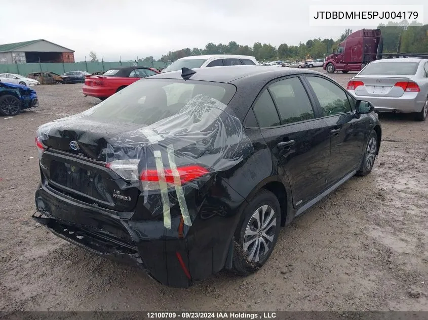 2023 Toyota Corolla Le/Se/Night Shade VIN: JTDBDMHE5PJ004179 Lot: 12100709