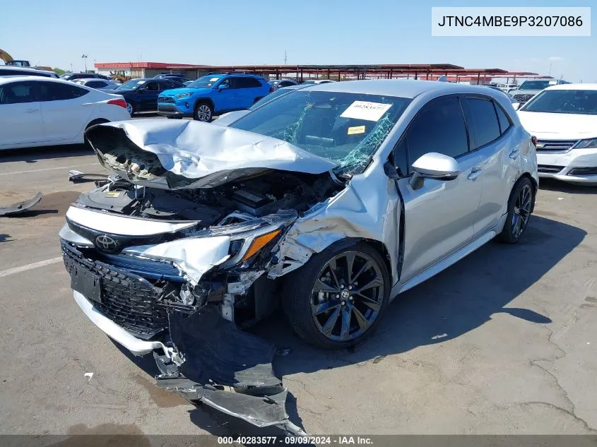 2023 Toyota Corolla Xse VIN: JTNC4MBE9P3207086 Lot: 40283577