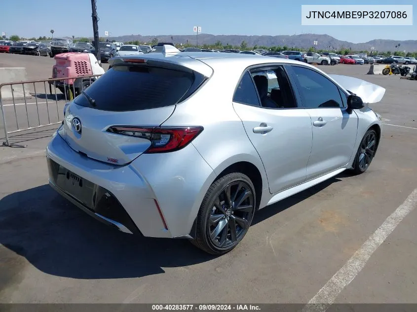 2023 Toyota Corolla Xse VIN: JTNC4MBE9P3207086 Lot: 40283577