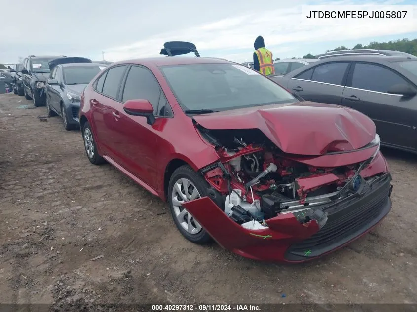 JTDBCMFE5PJ005807 2023 Toyota Corolla Hybrid Le