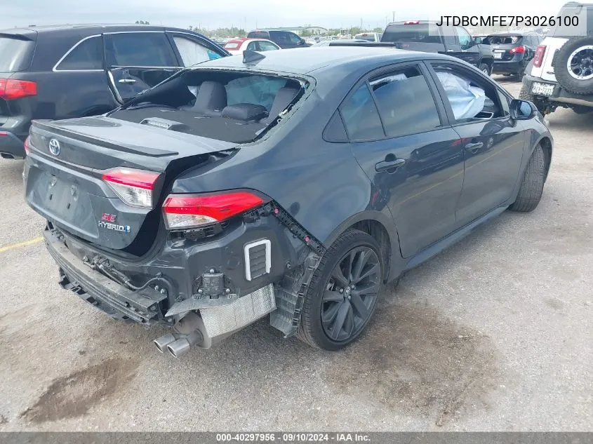 2023 Toyota Corolla Le/Se/Xle VIN: JTDBCMFE7P3026100 Lot: 40297956