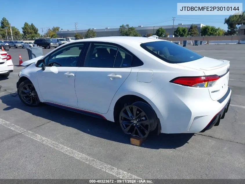 2023 Toyota Corolla Hybrid Se Infrared VIN: JTDBCMFE2P3010144 Lot: 40323672