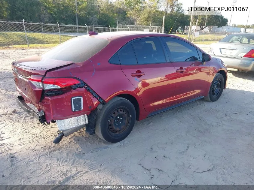 JTDBCMFEXPJ011067 2023 Toyota Corolla Hybrid Le