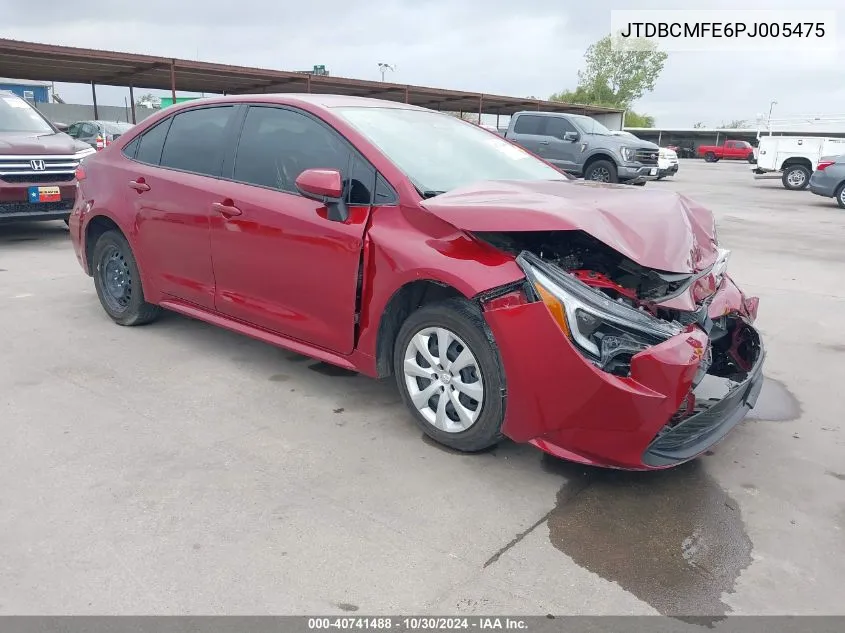 2023 Toyota Corolla Hybrid Le VIN: JTDBCMFE6PJ005475 Lot: 40741488