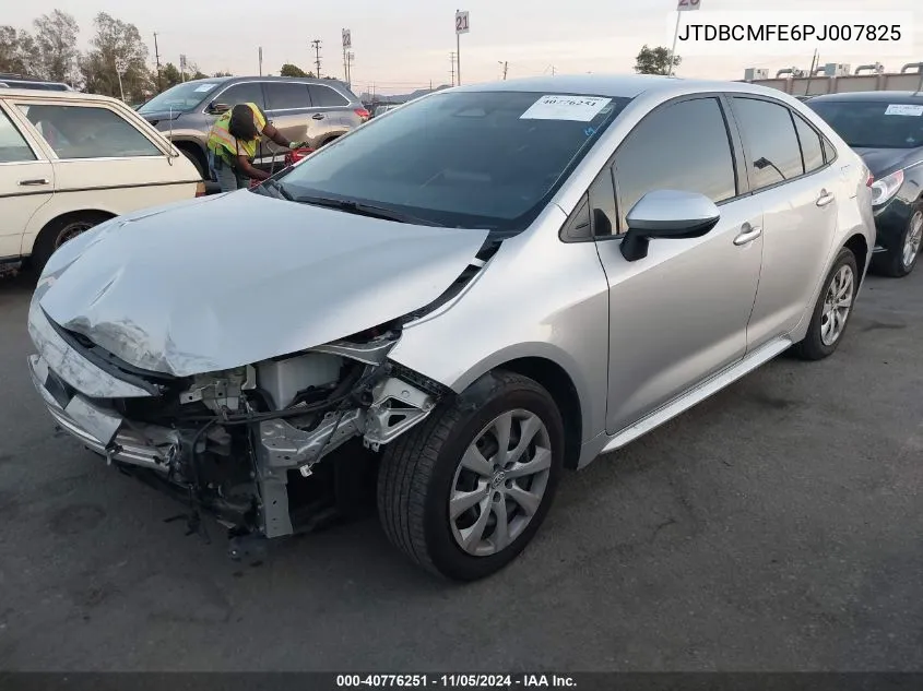 2023 Toyota Corolla Hybrid Le VIN: JTDBCMFE6PJ007825 Lot: 40776251