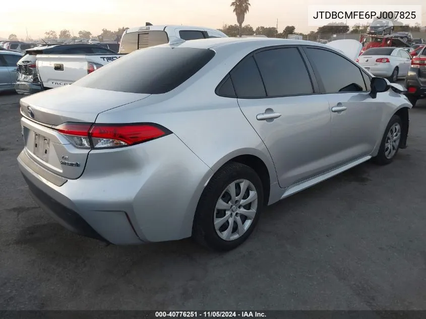 2023 Toyota Corolla Hybrid Le VIN: JTDBCMFE6PJ007825 Lot: 40776251