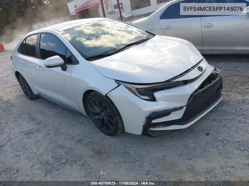 2023 Toyota Corolla Se VIN: 5YFS4MCE5PP145076 Lot: 40789825