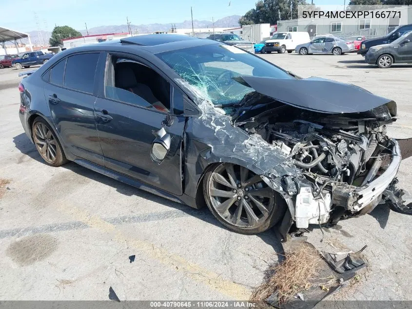 2023 Toyota Corolla Se VIN: 5YFP4MCEXPP166771 Lot: 40790645