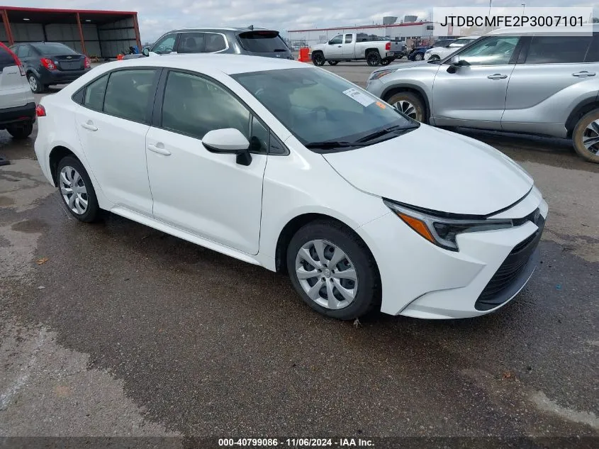 2023 Toyota Corolla Hybrid Le VIN: JTDBCMFE2P3007101 Lot: 40799086