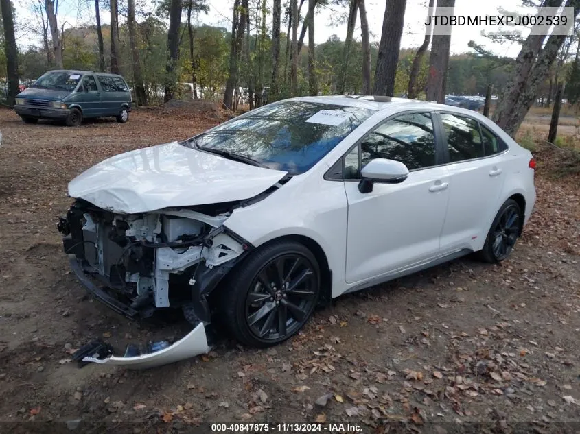 2023 Toyota Corolla Hybrid Se Infrared VIN: JTDBDMHEXPJ002539 Lot: 40847875