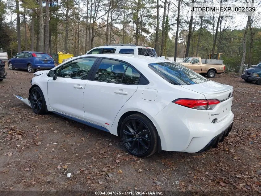 2023 Toyota Corolla Hybrid Se Infrared VIN: JTDBDMHEXPJ002539 Lot: 40847875