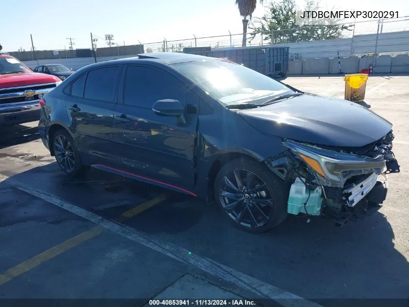 2023 Toyota Corolla Hybrid Se Infrared VIN: JTDBCMFEXP3020291 Lot: 40853941