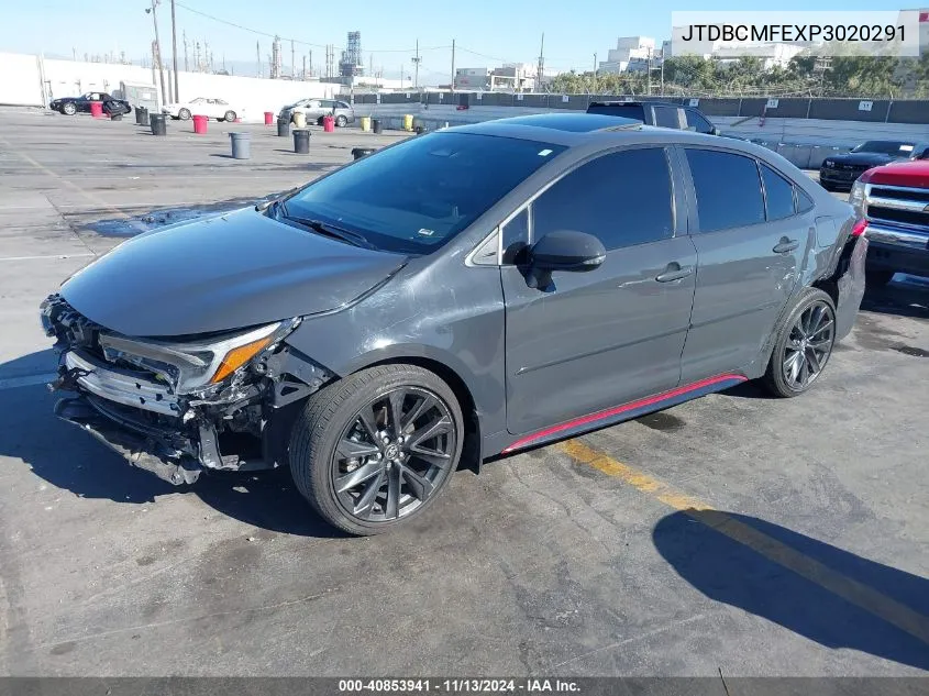 2023 Toyota Corolla Hybrid Se Infrared VIN: JTDBCMFEXP3020291 Lot: 40853941