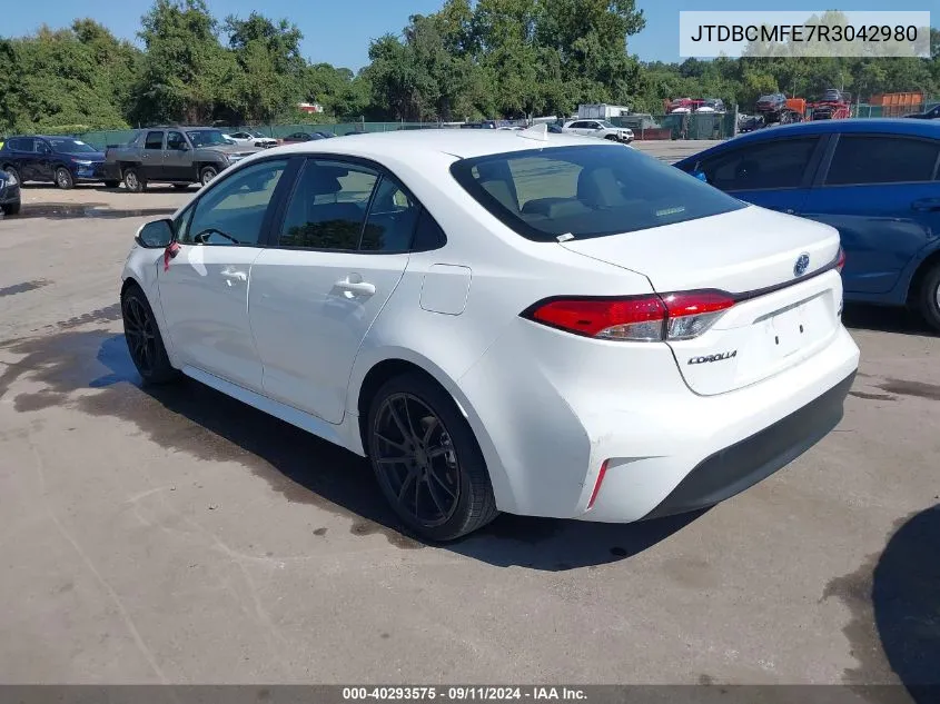 JTDBCMFE7R3042980 2024 Toyota Corolla Hybrid Le