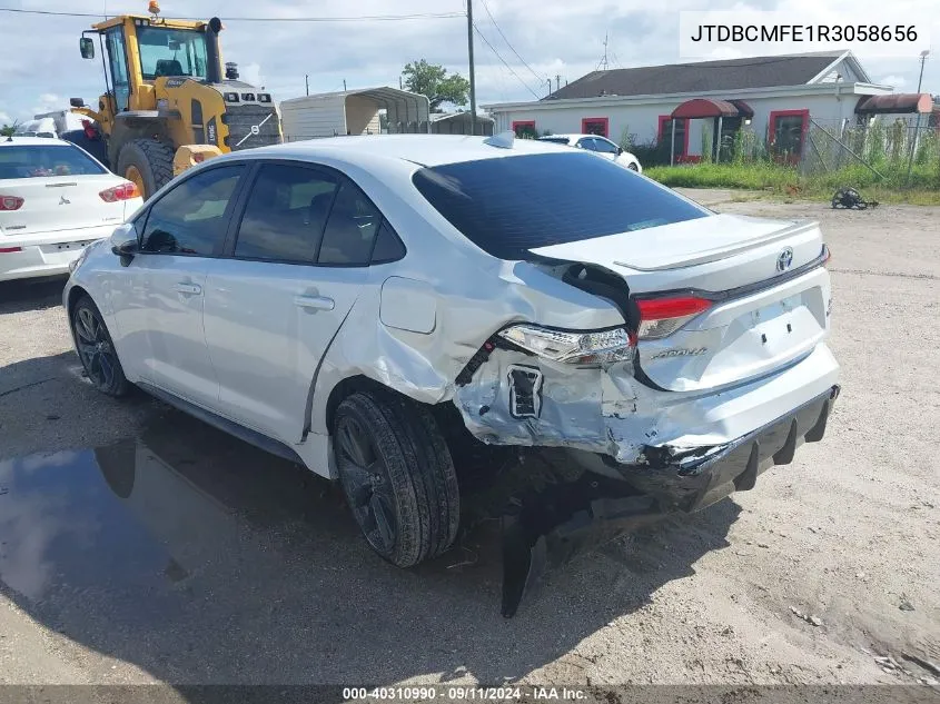 2024 Toyota Corolla Hybrid Se VIN: JTDBCMFE1R3058656 Lot: 40310990