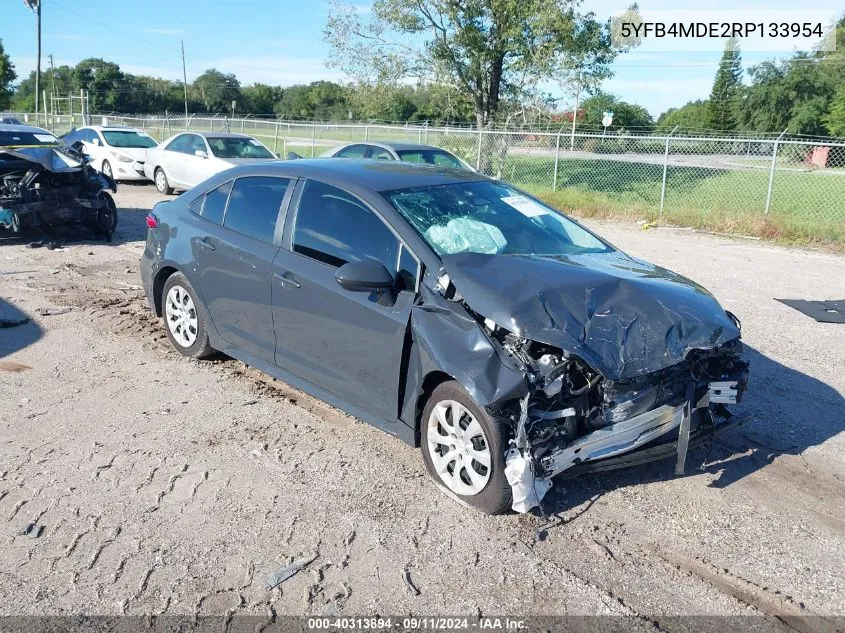 5YFB4MDE2RP133954 2024 Toyota Corolla Le