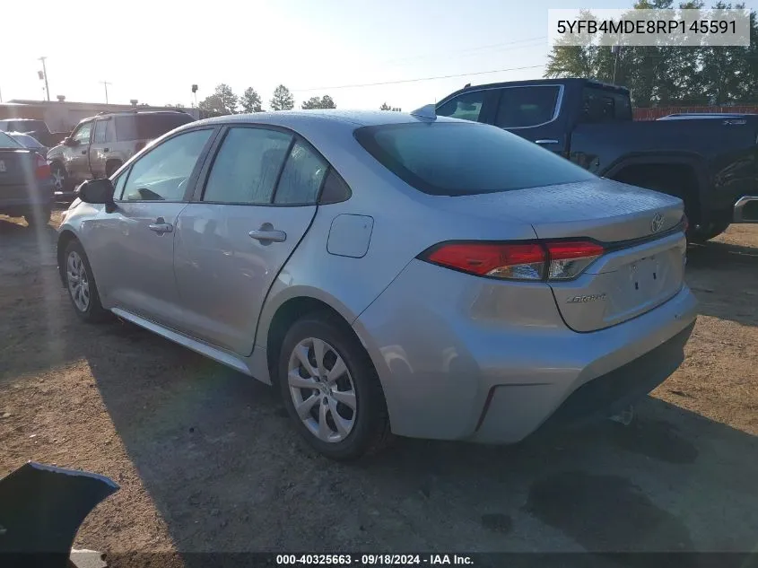 5YFB4MDE8RP145591 2024 Toyota Corolla Le