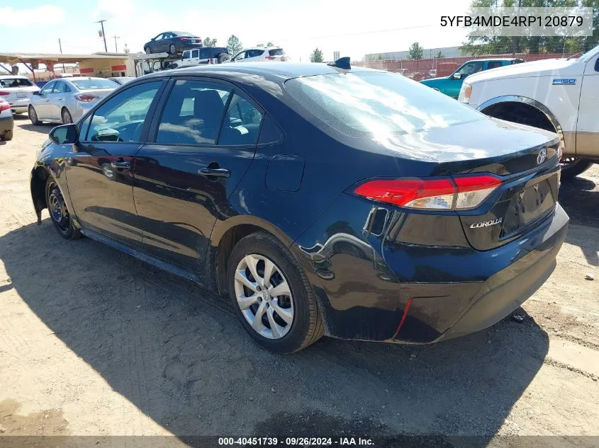 5YFB4MDE4RP120879 2024 Toyota Corolla Le