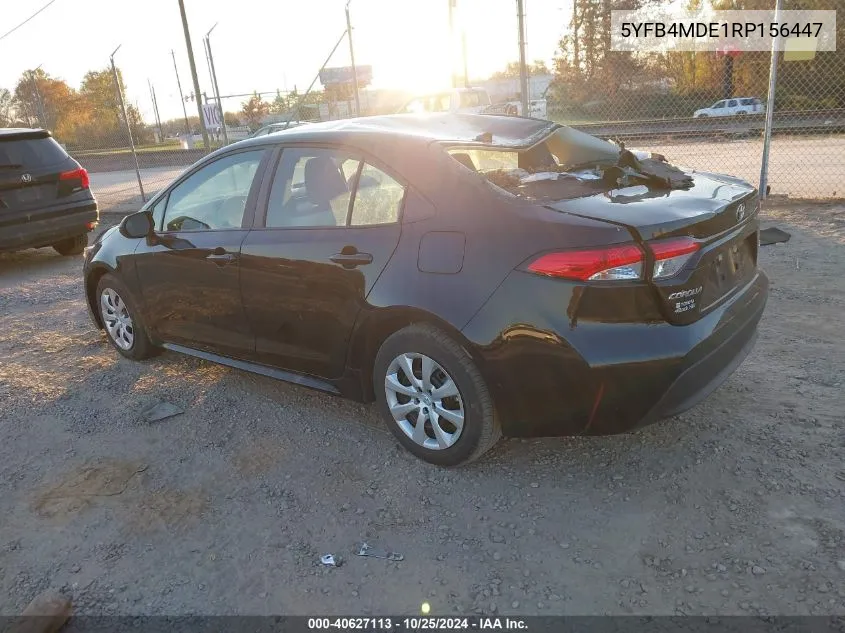 5YFB4MDE1RP156447 2024 Toyota Corolla Le