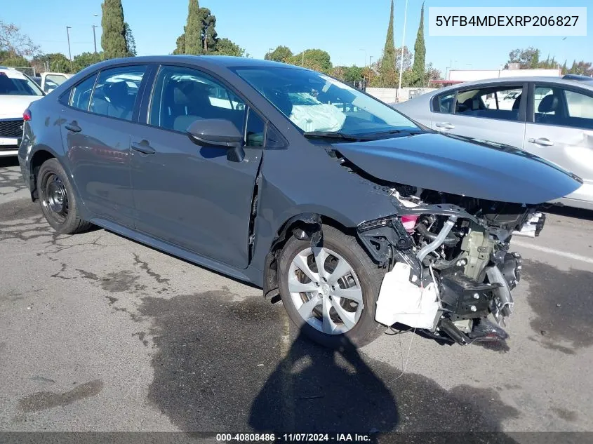 5YFB4MDEXRP206827 2024 Toyota Corolla Le